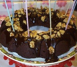 French Chocolate Cake by Deb at Homespun Living